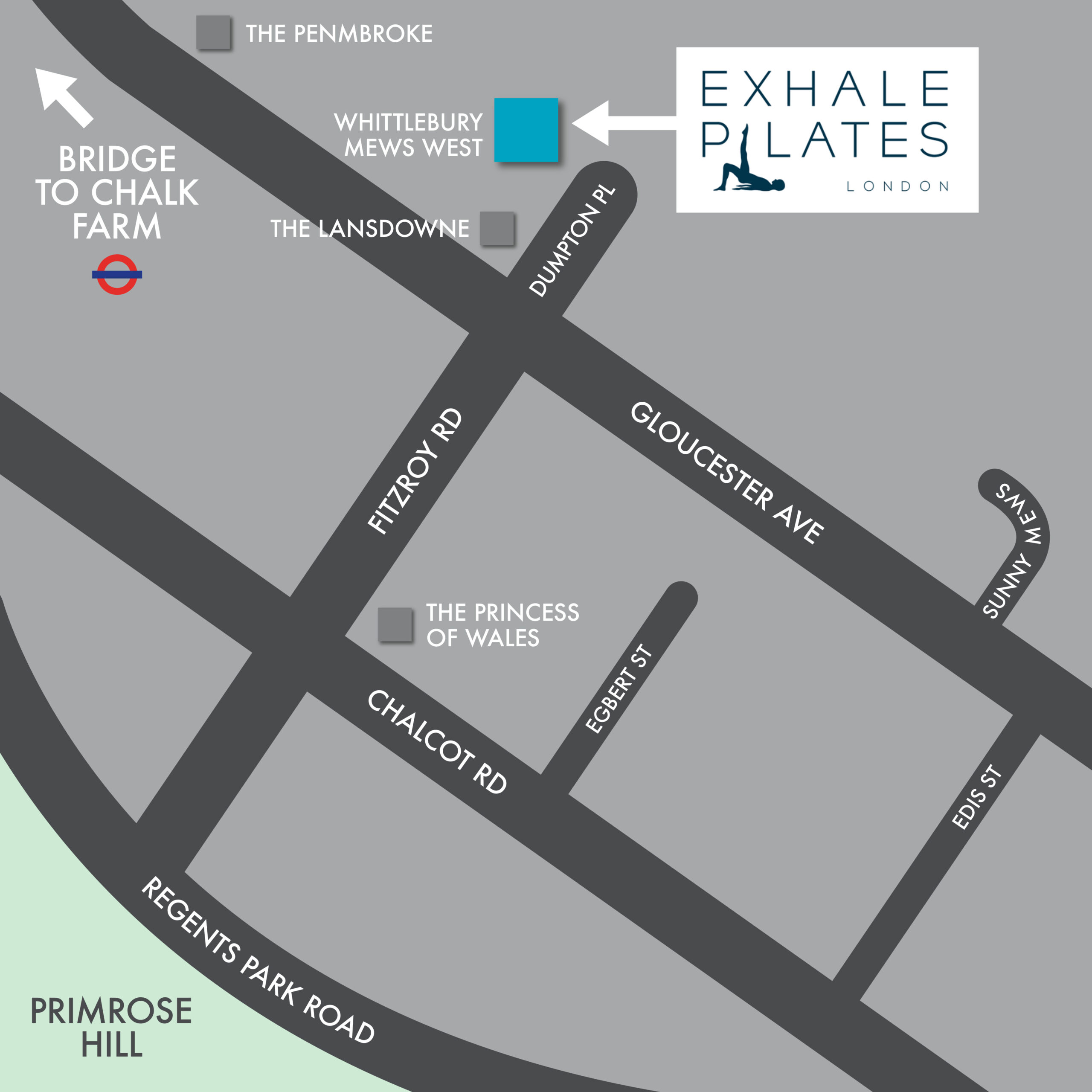 EXHALE PILATES LONDON - Primrose Hill